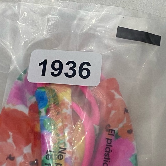 New! FOR LOVE & LEMONS Merrill String Bikini Top Floral 1936 - Picture 8 of 9